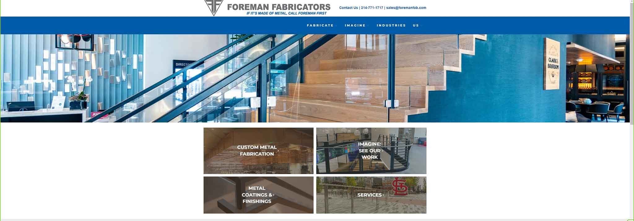 foreman fabricators website